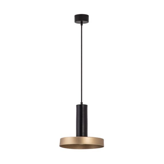 Modern pendant golden and black